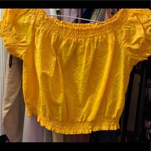 h&m off the shoulder top